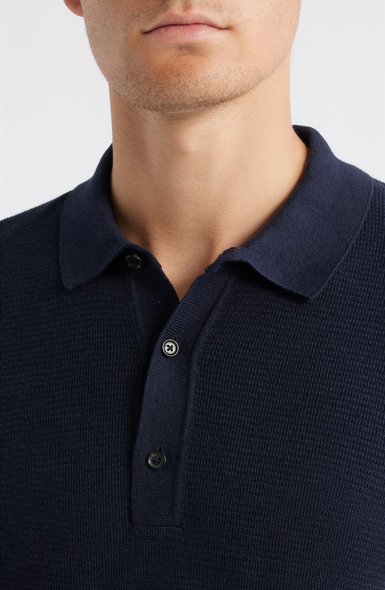 BOSS Iannotti Cotton Blend Polo, Alternate, color, Dark Blue