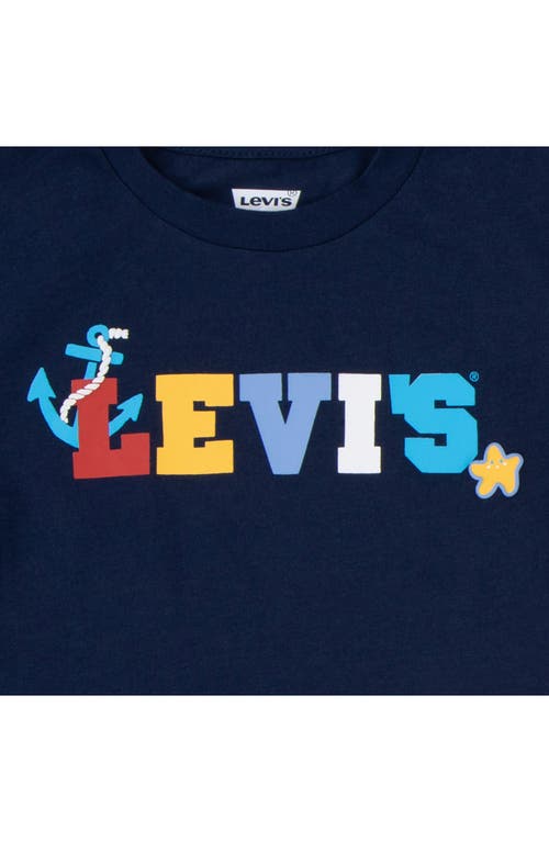 LEVI'S® LEVI'S® KIDS' COASTAL CRITTERS GRAPHIC T-SHIRT & SHORTS SET