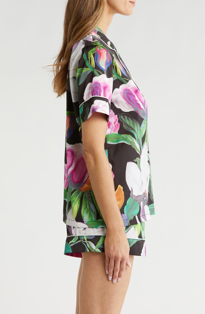 KILO BRAVA Floral Short Pajamas, Alternate, color, 