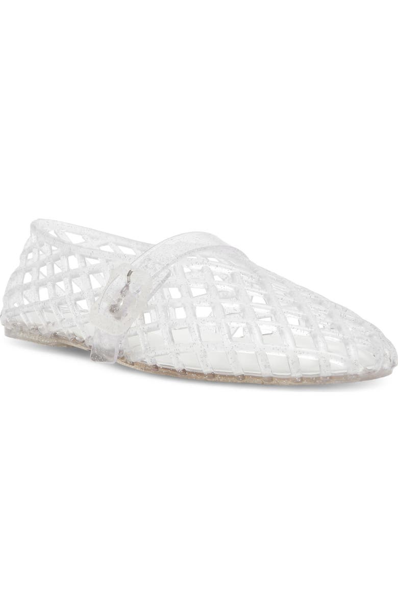 DV by Dolce Vita Kids' Holley Jelly Mary Jane Flat, Main, color, Clear