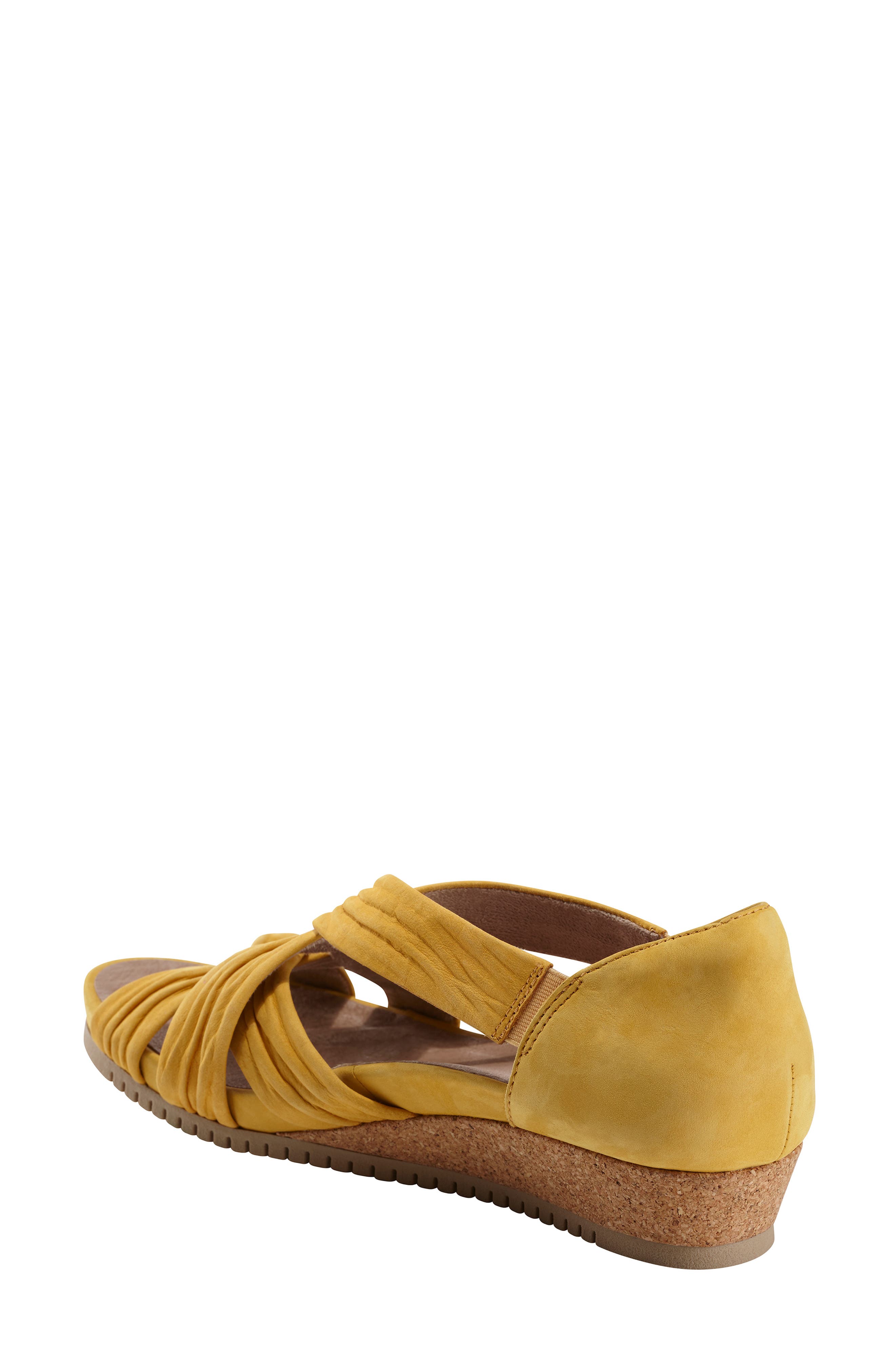 Gemini Sandal, Alternate, color, YELLOW LEATHER