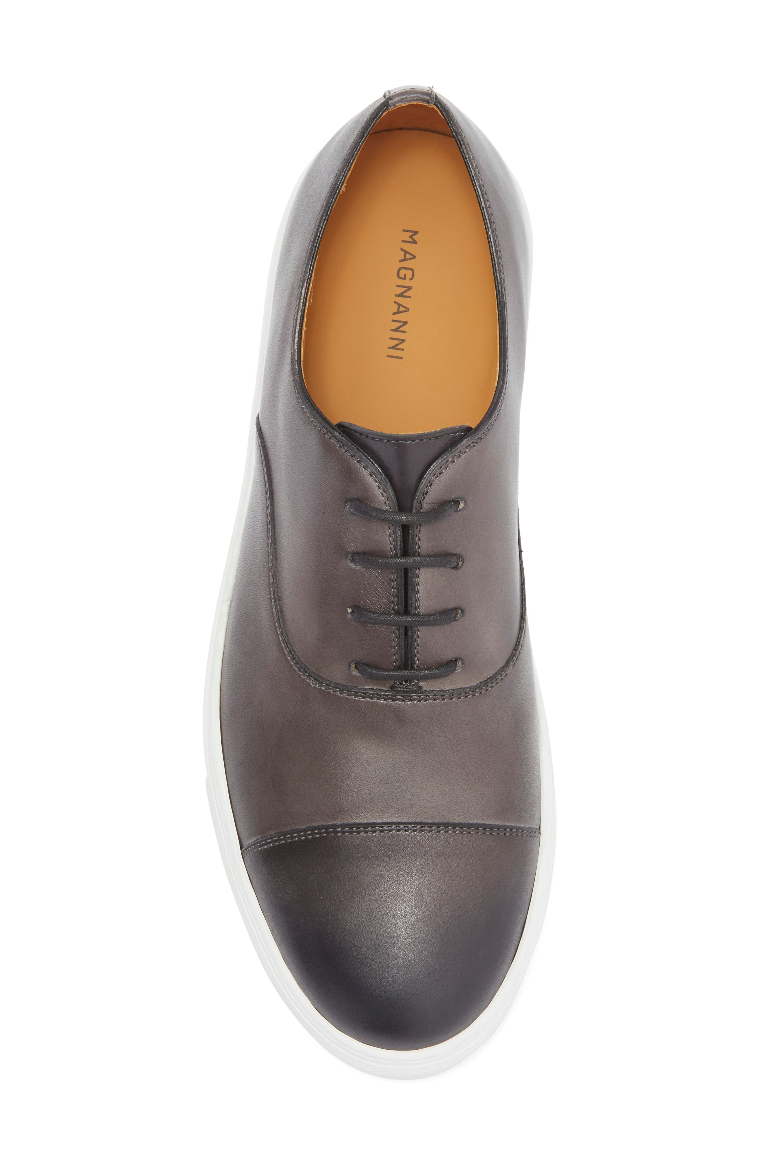 Magnanni Albert Cap Toe Sneaker, Alternate, color, 