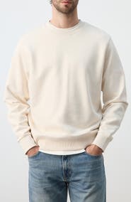 MANGO Regular Fit Cotton Sweatshirt