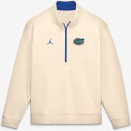 Jordan Brand Men's Jordan Brand Cream Florida Gators Primetime Club Fleece Half-Zip Pullover