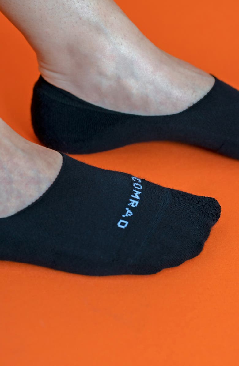 COMRAD No-Show Compression Socks, Alternate, color, 