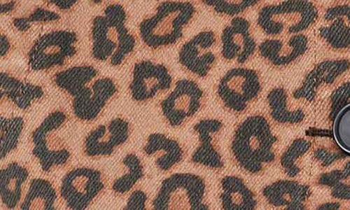 Scotch & Soda The Leopard Denim Vest In Animal Print