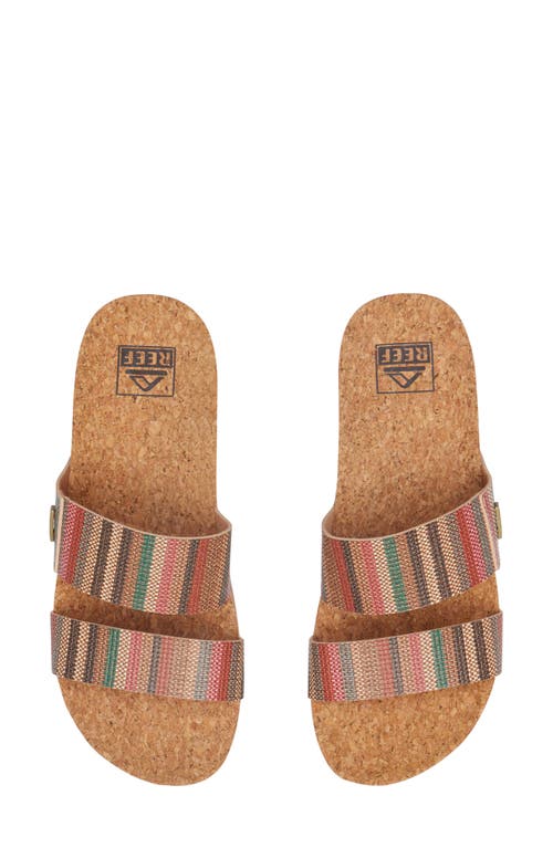 Reef Cushion Vista Higher Platform Slide Sandal