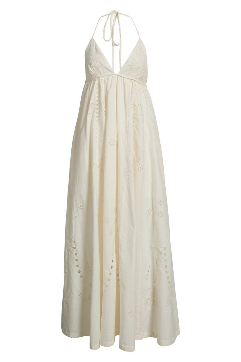 Sorrento Stroll Eyelet Lace Maxi Dress, Alternate, color, SUGAR SWIZZLE