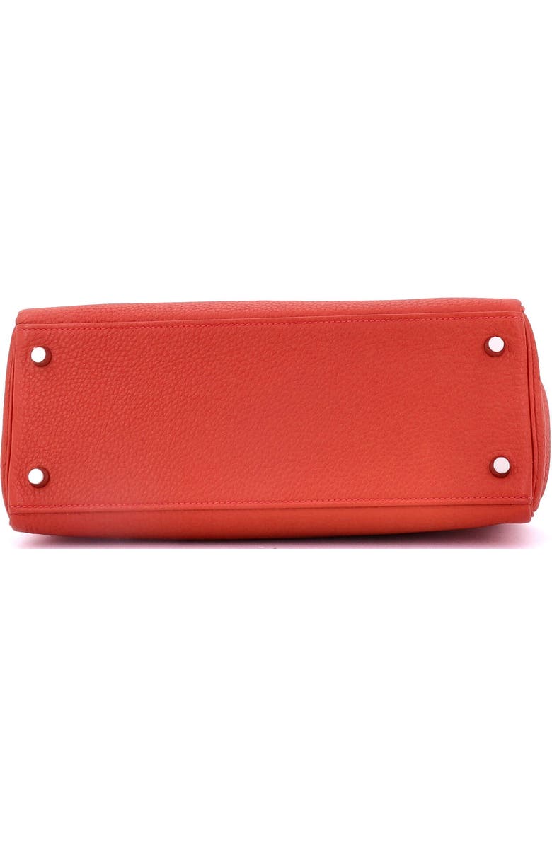 Pre-Owned Hermes Kelly Handbag Red Togo with Palladium Hardware 28, Alternate, color, Rouge Casaque