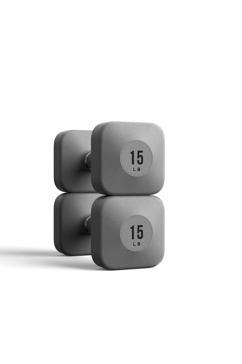 ProGrip Dumbbells - 15lbs, Main, color, Slate