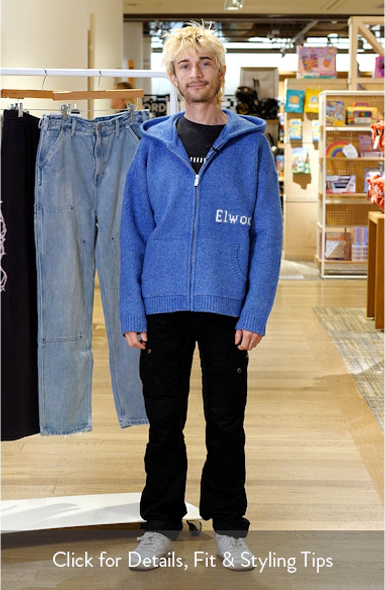 Hooded Zip Cardigan, sales video thumbnail