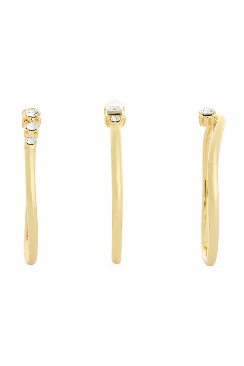 3-Piece Stackable Ring Set, Alternate, color, GOLD