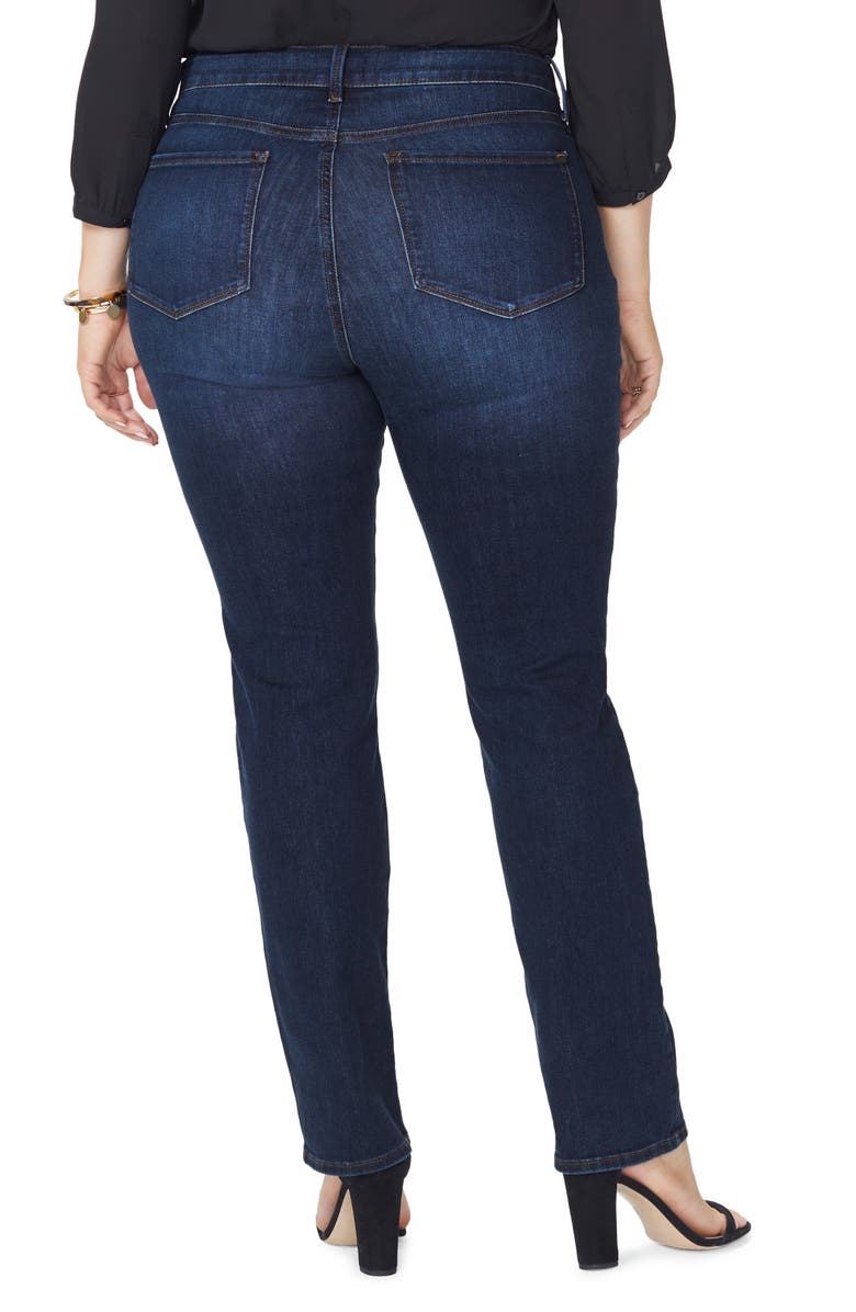 NYDJ Marilyn Straight Leg Jeans, Alternate, color, Quinn