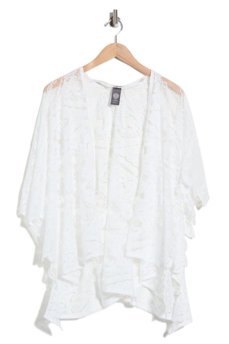 Lace Topper, Alternate, color, WHITE