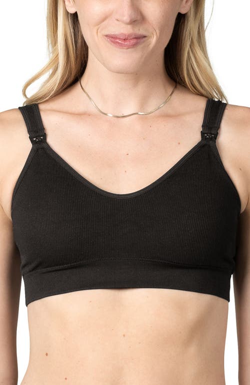 Kindred Bravely Mia Maternity & Nursing Lounge Bra- Fits Sizes 30b-44d In Black