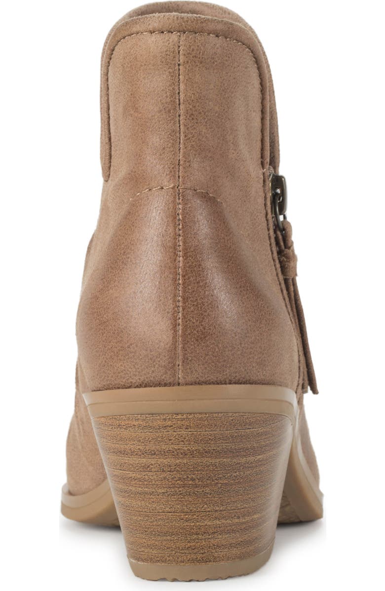 BARETRAPS Serenity Faux Leather Bootie, Alternate, color, Taupe