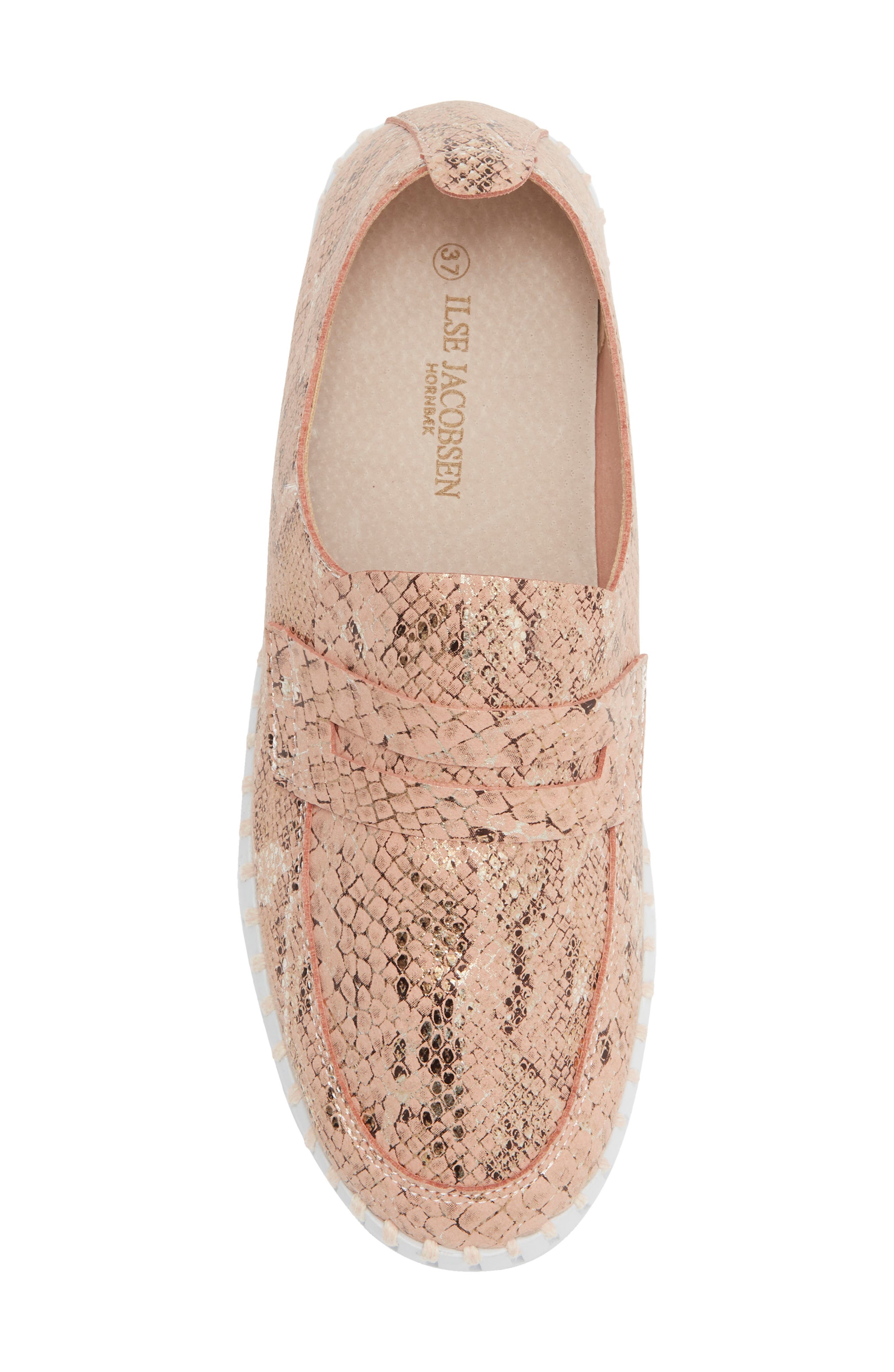 Tulip Slip-On Platform Loafer, Alternate, color, ADOBE ROSE