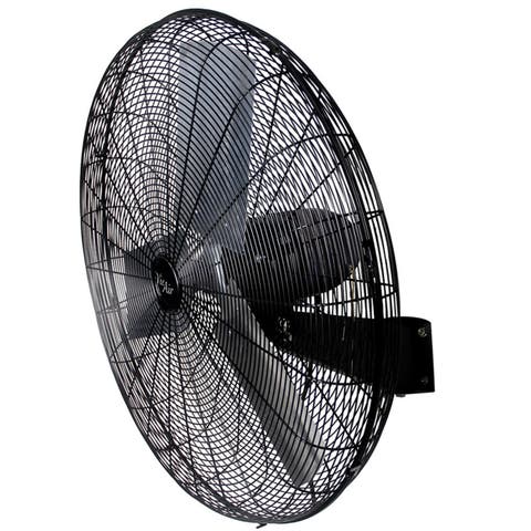 Tilting Wall Mountable Heavy Duty Commercial Strength Oscillating Fan