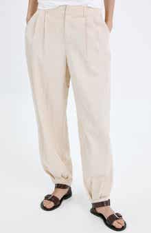 Pleated Balloon Pants