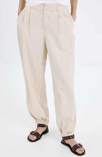 Pleated Balloon Pants