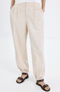 MANGO Starring Hailey Bieber Pleated Balloon Pants
