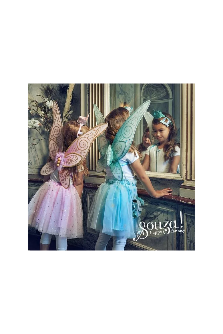Angelina Fairy Costume, Skirt and Wings Set, Alternate, color, Green