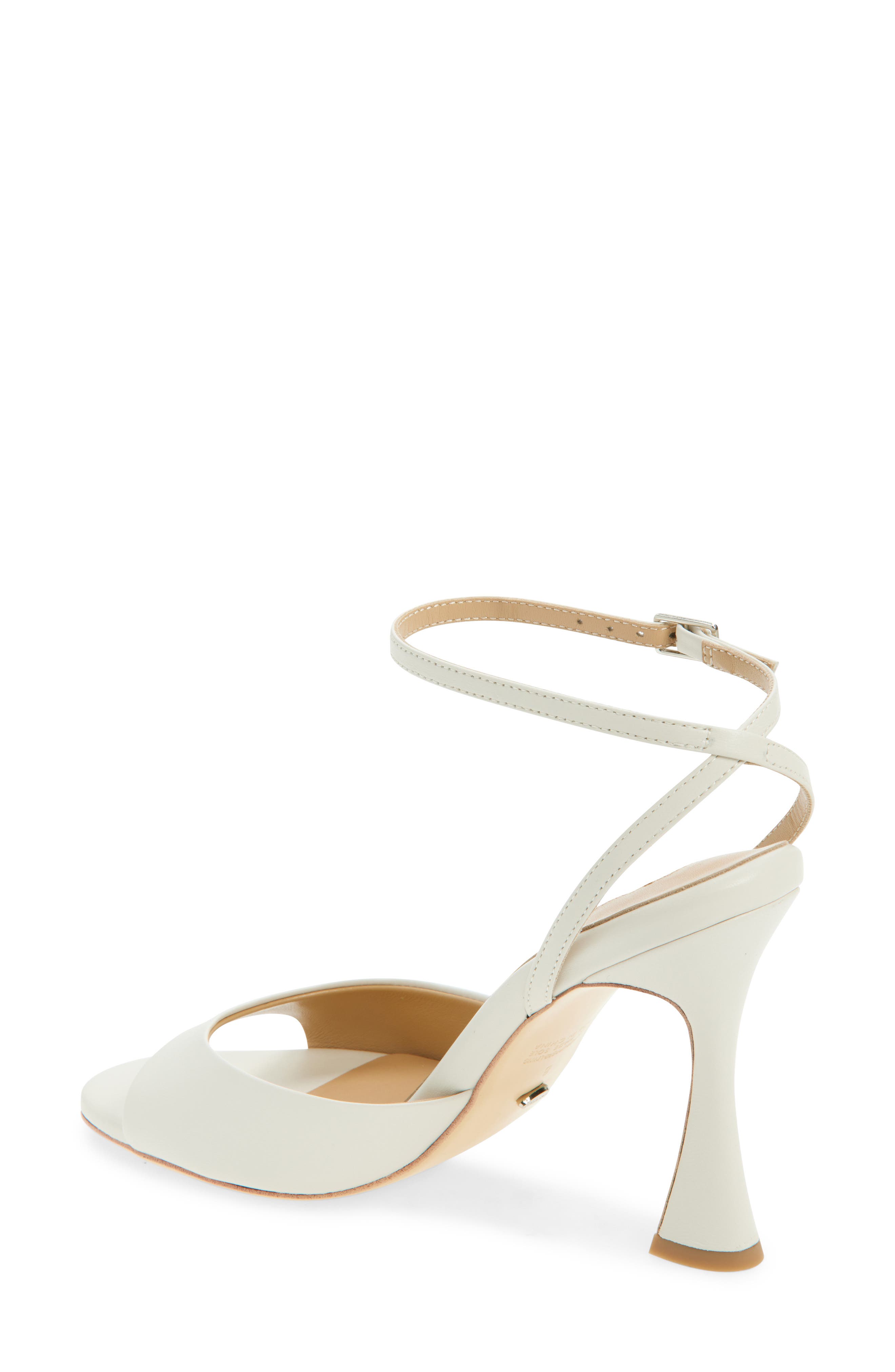 Tony Bianco Violet Ankle Strap Sandal, Alternate, color, Dove Nappa