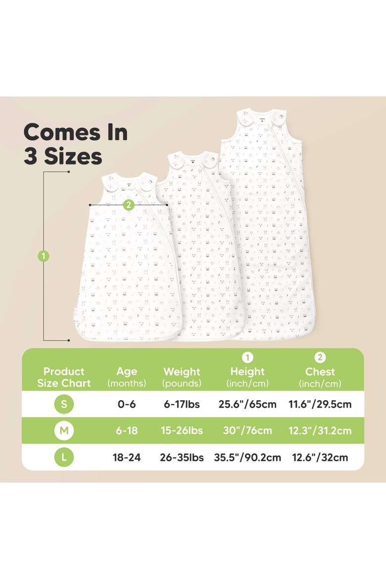 2-Pack Soothe Sleep Sacks, Alternate, color, Bunnies
