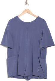 Free People FP Movement Hot Shot T-Shirt Romper