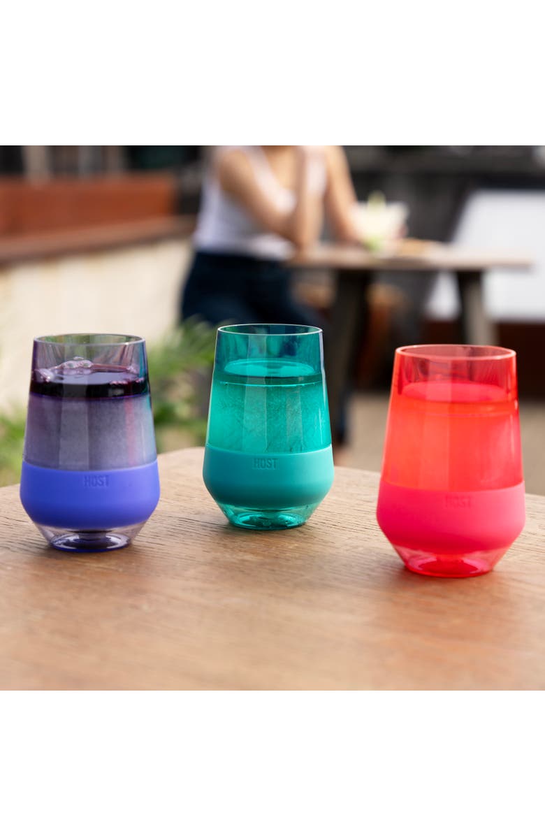 HOST Wine FREEZE XL Cooling Cup Set of 4, Alternate, color, Tinted