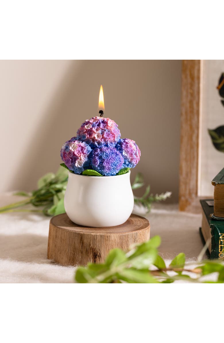 Southlake gifts Hydrangea Candle, Alternate, color, Pink / Purple / Blue