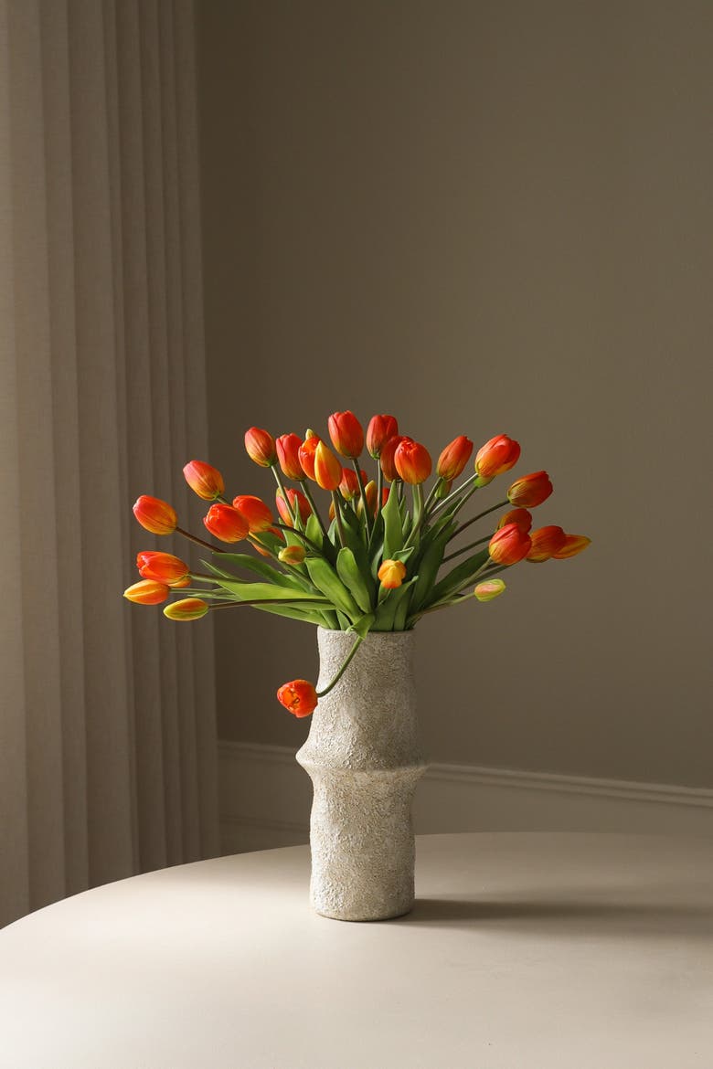 Orange Tulip Grand Bouquet, Alternate, color, Orange