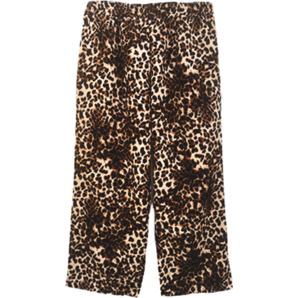 Baacal Riley Wide Pajama Style Pant In Brown