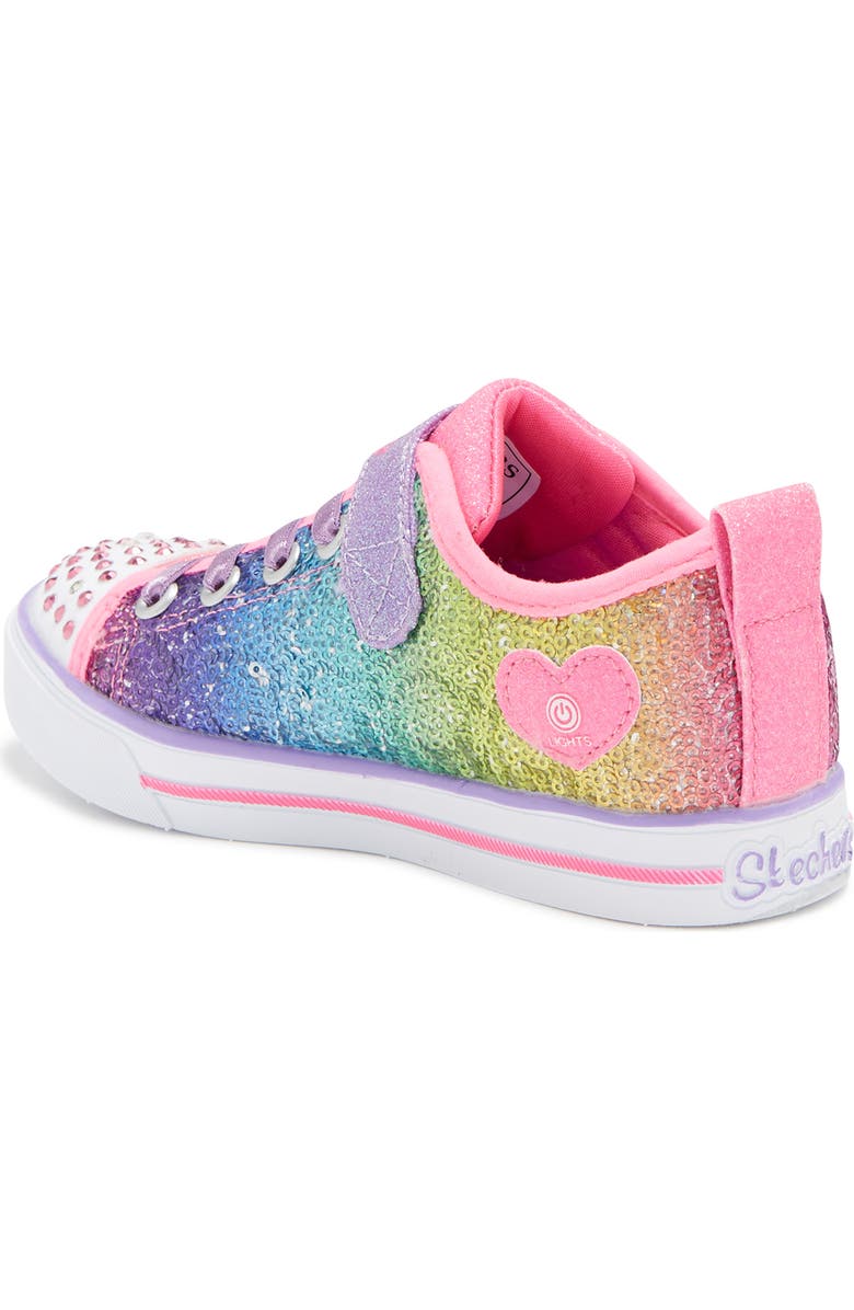 SKECHERS Sparkle Lite Sequins So Bright Glitter Sneaker, Alternate, color,