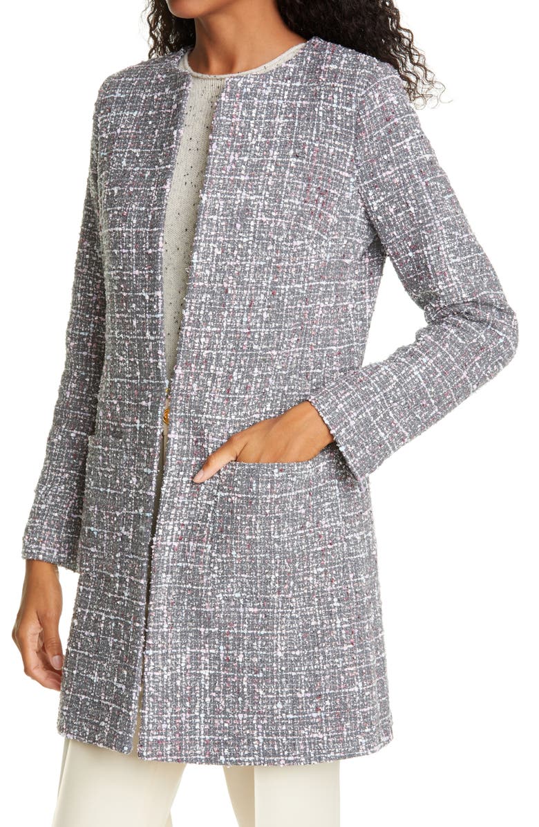 Helene Berman Tweed Topper, Alternate, color,
