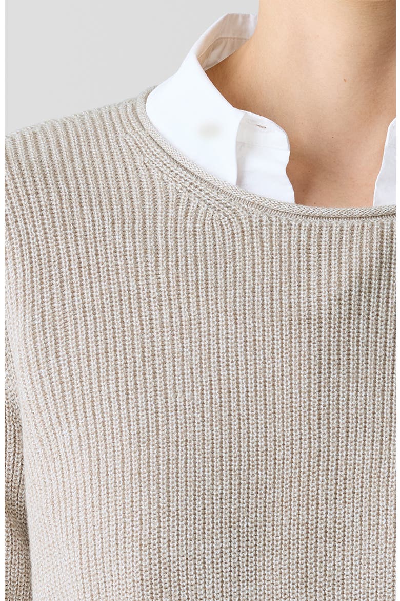 Crewneck Organic Cotton Sweater, Alternate, color, DOVE