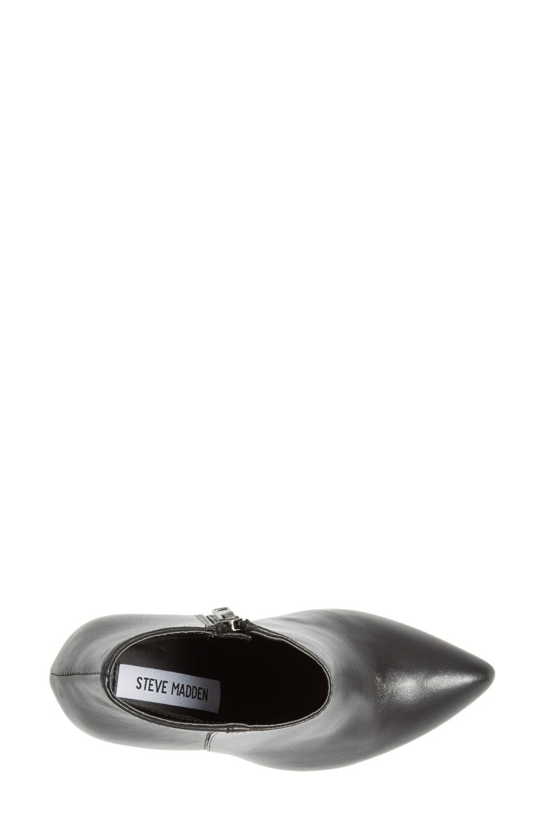 'Grrand' Bootie, Alternate, color, BLACK LEATHER