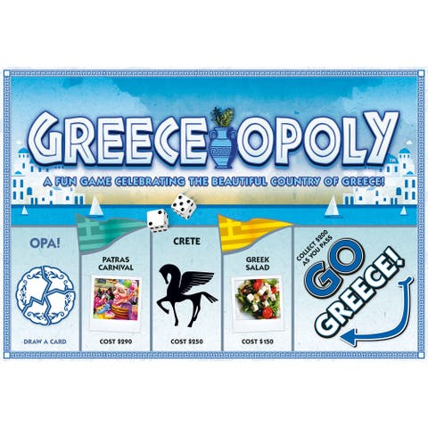 Greeceopoly Monopoly Board Game