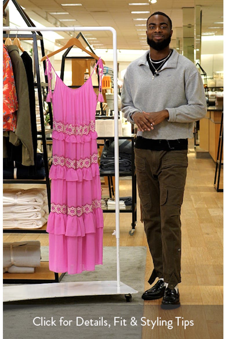 Lisbeth Ruffle Maxi Dress video
