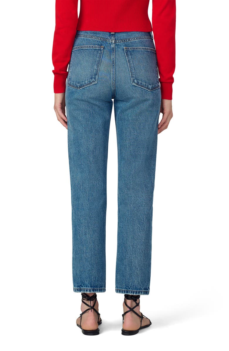 Joe's Jeans The Margot High Waist Ankle Slim Straight Leg Jeans, Alternate, color, Impact