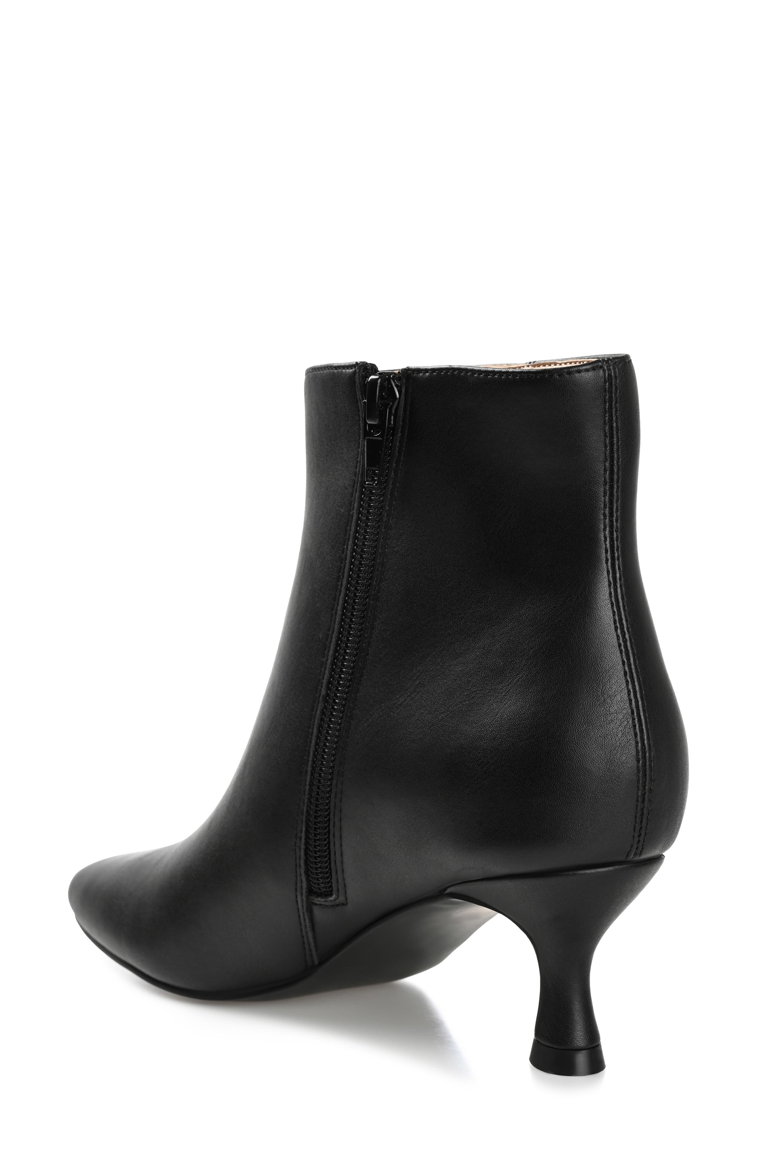 Journee Collection Kelssa Bootie, Alternate, color, Black