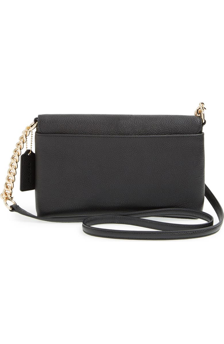 COACH 'Crosstown' Pebbled Leather Crossbody Bag, Alternate, color,