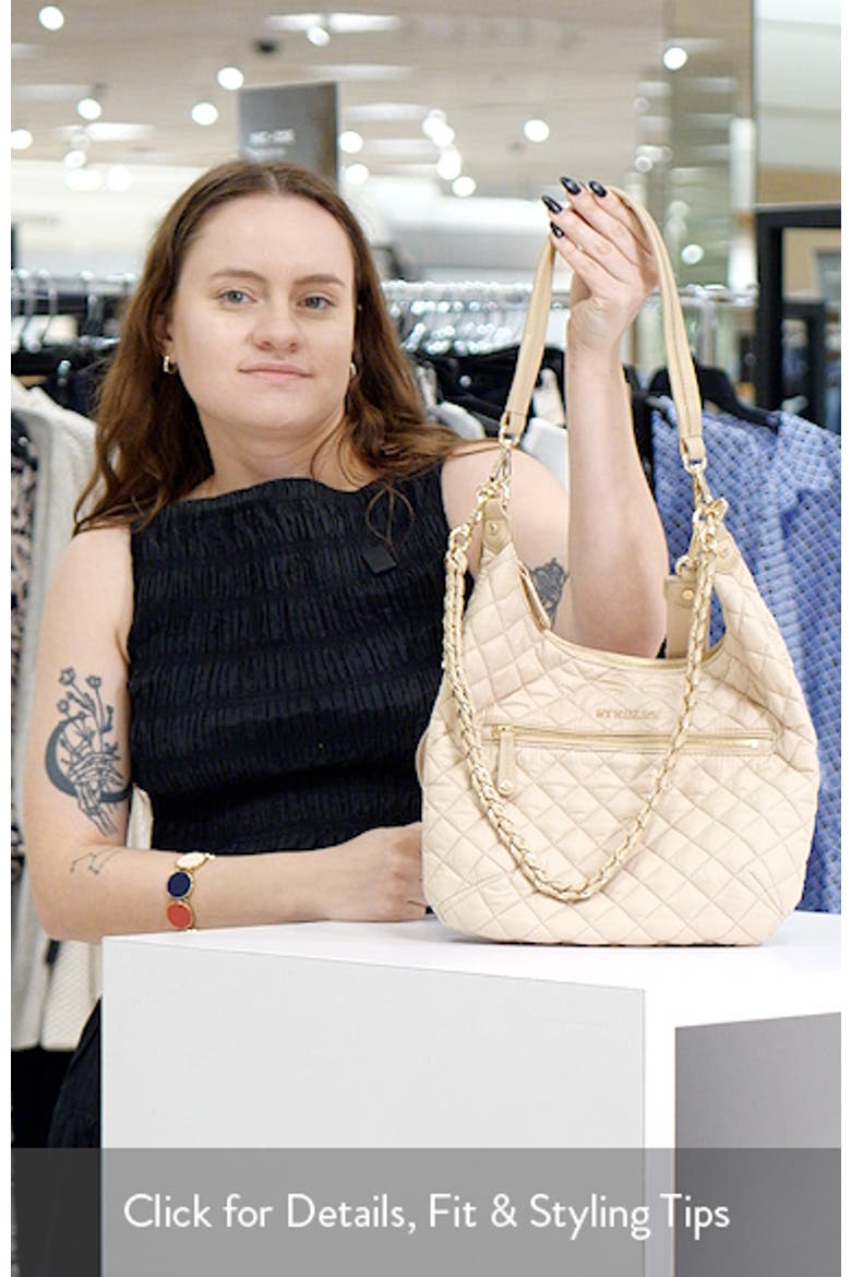 Crosby Sienna Quilted Nylon Shoulder Bag video