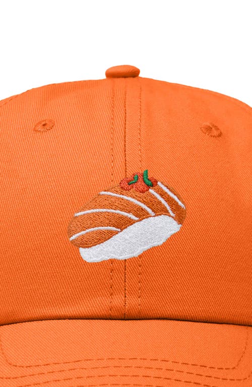 DALIX DALIX SALMON SUSHI EMBROIDERED DAD CAP
