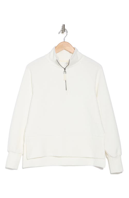 Balance Collection Tessa Quarter Zip Pullover In Sugar Swizzle