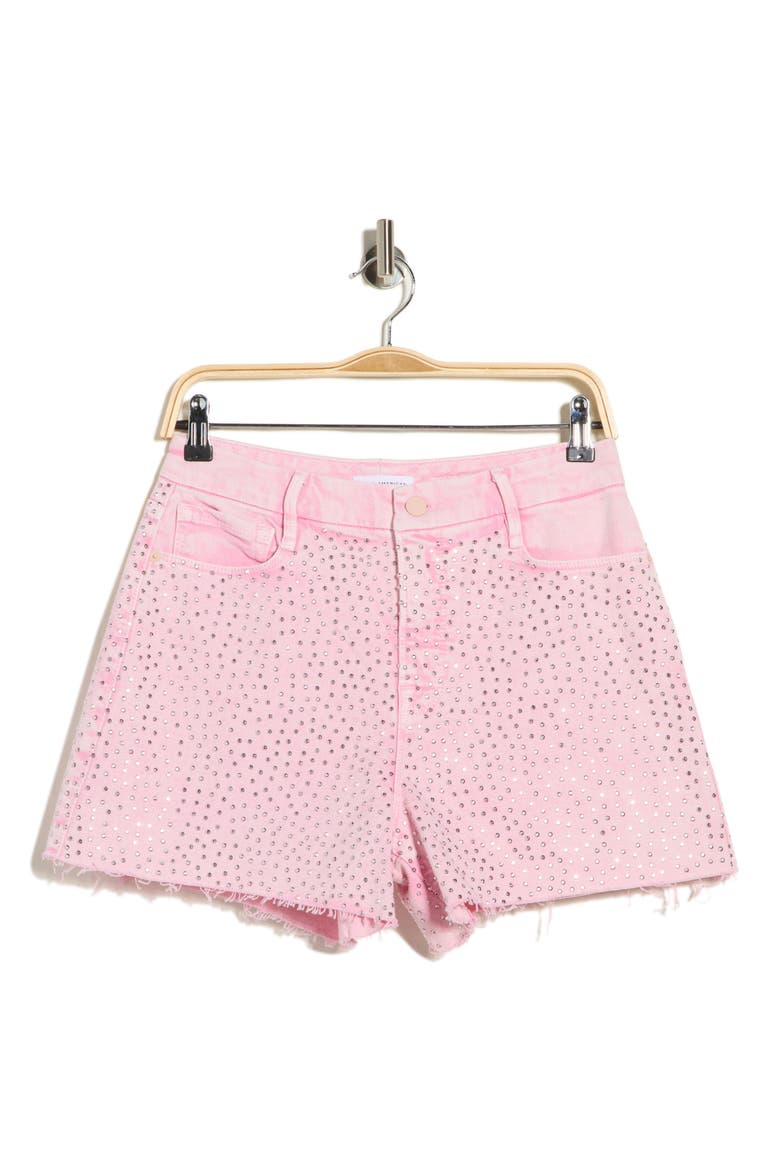 Good Girlfriend Denim Shorts, Alternate, color, MINERALROSEQUARTZ001