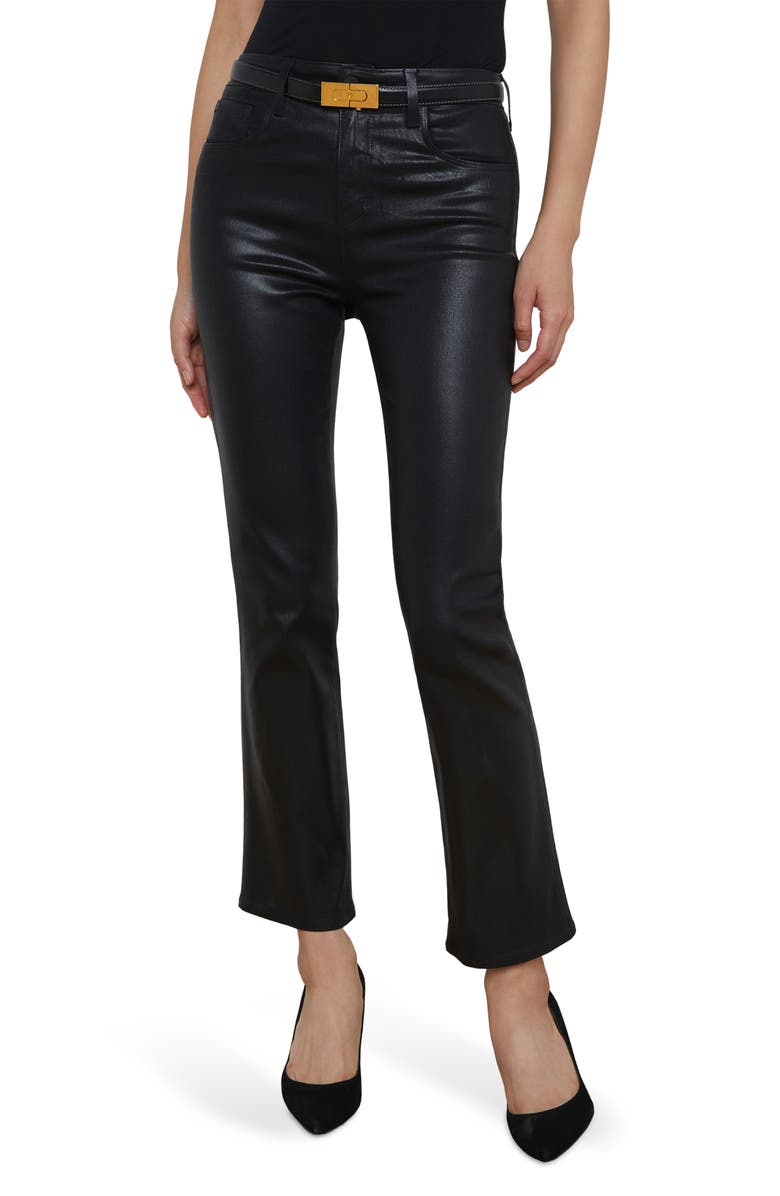 L'AGENCE Tati High Waist Ankle Micro Bootcut Jeans, Main, color,