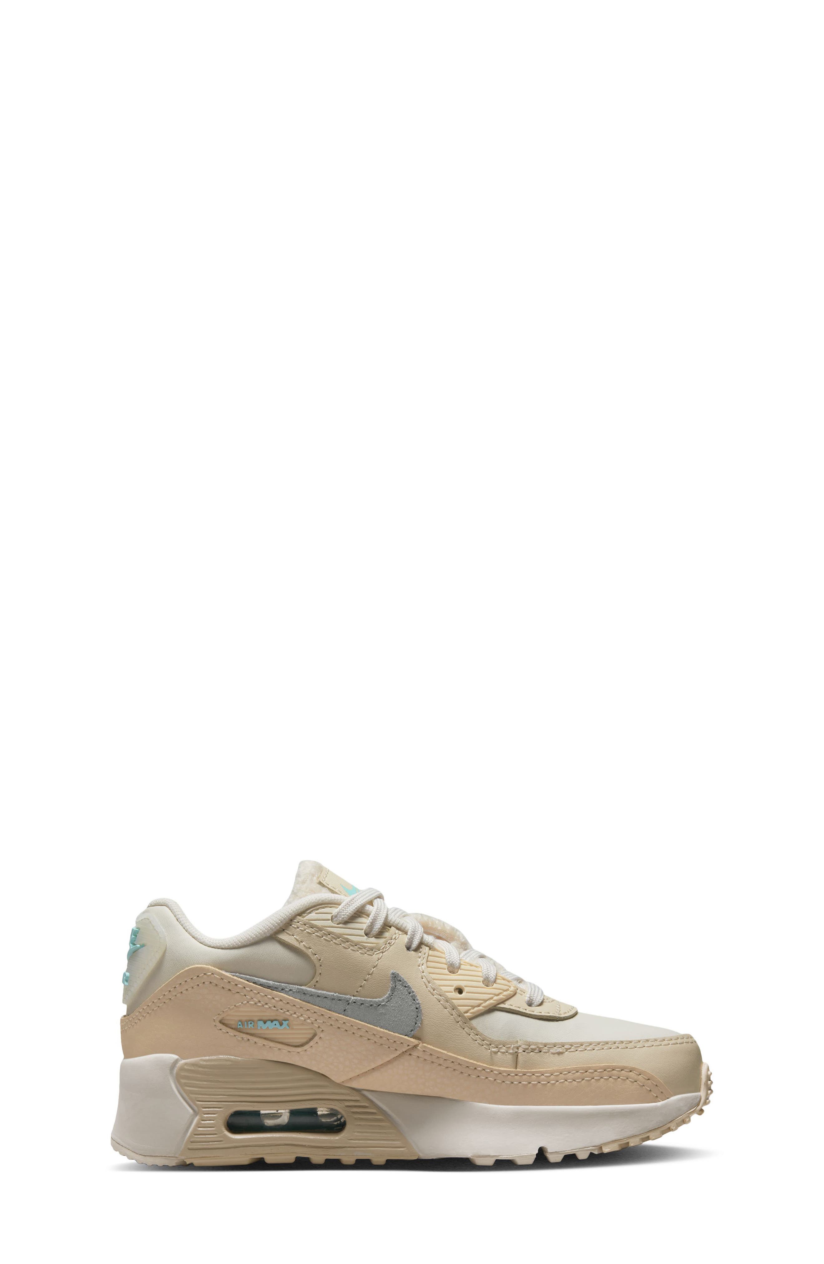 Kids' Air Max 90 LTR Sneaker, Alternate, color, PHANTOM/ PEARL/ SILVER