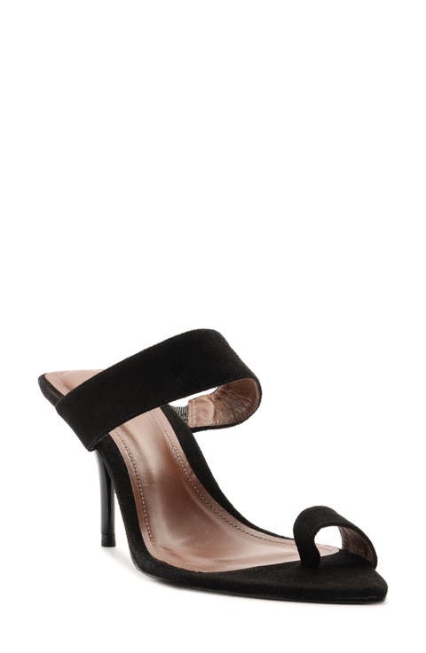 Melina Pointed Toe Slide Sandal (Women)