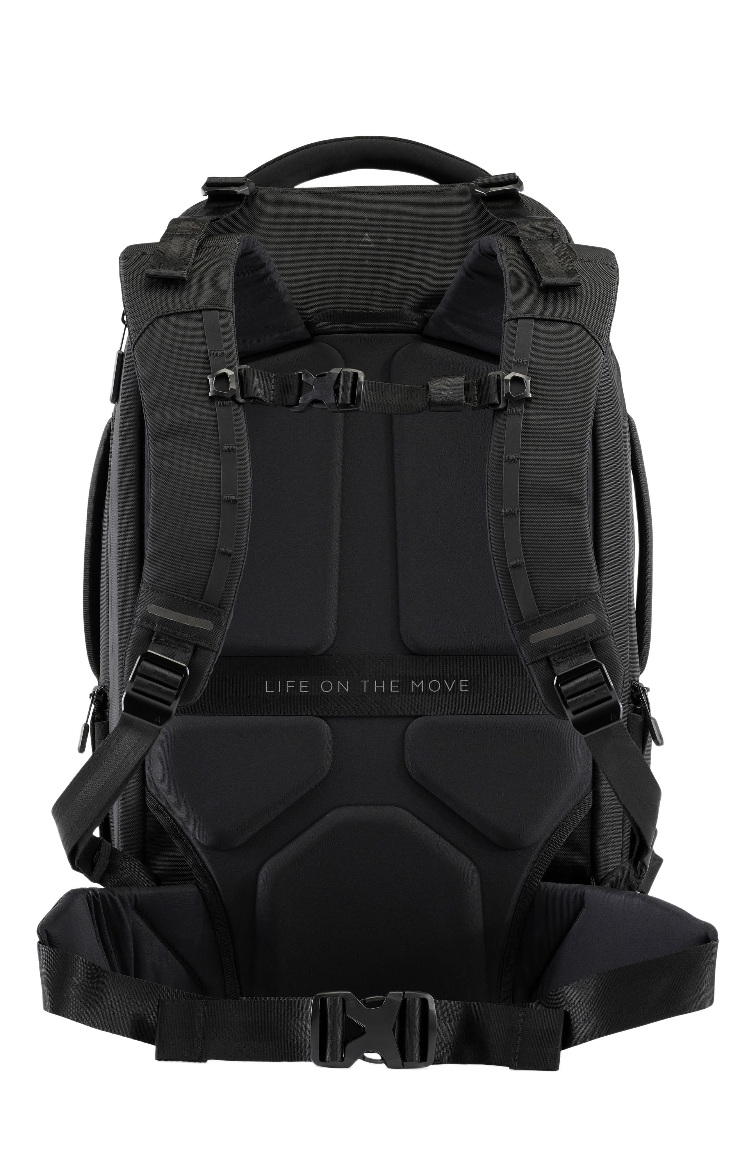 NOMATIC 32L Backpack with Laptop Compartment and 9L Built-In Expansion, Alternate, color, Black